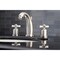 Kingston Brass KB8988ZX 8" Widespread Bathroom Faucet, Brushed Nickel KB8988ZX - alternate 2